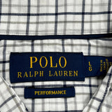 Polo By Ralph Lauren Checked Shirt - Large White Cotton