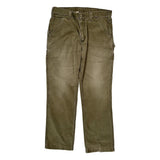 Carhartt Carpenter Trousers - 32W 34L Brown Cotton