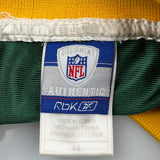 Green Bay Packers Reebok Nfl Football Jersey - Large Green Polyester