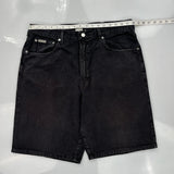 Calvin Klein Jeans Denim Shorts - 36W 10L Black Cotton