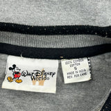 Disney Graphic Sweatshirt - Small Gray Cotton