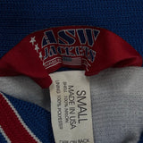Larkin Band Asw Varsity Jacket - Small Blue Nylon