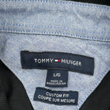 Tommy Hilfiger Polo Shirt - Large Black Cotton