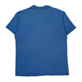 Community Support Hanes Graphic T-Shirt - Large Blue Cotton