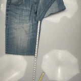 Ecko Unltd Denim Shorts - 40W 12L Light Wash Cotton