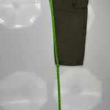 Rei Cargo Trousers - 32W 30L Brown Cotton