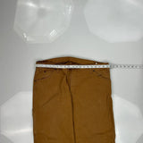 Dickies Carpenter Pants - 38W 31L Brown Cotton