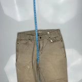 Carhartt Carpenter Trousers - 36W 29L Khaki Cotton