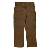 Unbranded Carpenter Pants - 34W 32L Brown Cotton