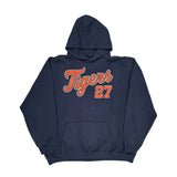 Detroit Tigers Mlb Hoodie - XL Navy Cotton