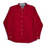 Tommy Hilfiger Shirt - XL Red Cotton