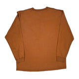 Over 120 Years Of Strength Carhartt Long Sleeve T-Shirt - XL Orange Cotton