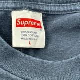 Supreme Graphic T-Shirt - Large Black Cotton