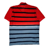 Tommy Hilfiger Striped Polo Shirt - 2XL Blue Cotton