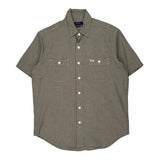 Polo By Ralph Lauren Short Sleeve Shirt - Medium Grey Linen