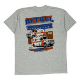 Made In USA Single Stitch Community Ambulance Fruit Of The Loom Graphic T-Shirt - XL Grey Cotton