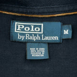 Polo By Ralph Lauren 1/4 Zip - Medium Navy Cotton