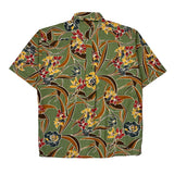 Gozzi Floral Hawaiian Shirt - Large Multicoloured Cotton