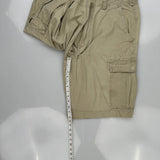 Polo By Ralph Lauren Cargo Shorts - 38W 10L Beige Cotton
