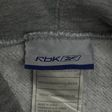 Edmonton Oilers Reebok Hoodie - Large Gray Cotton Blend