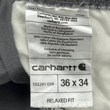 Carhartt Carpenter Pants - 36W 34L Gray Cotton