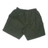 Umbro Cargo Sport Shorts - Large Green Polyester