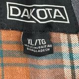 Dakota Checked Gilet - XL Black Polyester