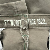 Dickies Cargo Shorts - 38W 10L Khaki Cotton