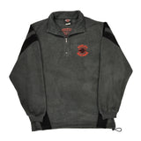 Motorcycles Harley Davidson Graphic Fleece - Medium Gray Polyester