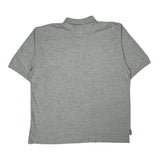 Nike Polo Shirt - 2XL Grey Cotton