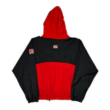 Adventure Team Marlboro Windbreaker - Large Black Nylon
