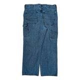 George Carpenter Pants - 35W 31L Blue Cotton