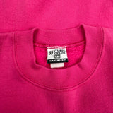 Made In USA Lee Blank Sweatshirt - Medium Pink Cotton