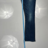 Bke Boot Cut Jeans - 32W US 6 Blue Denim
