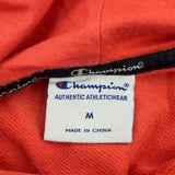 Age 12 Champion Hoodie - Medium Red Cotton