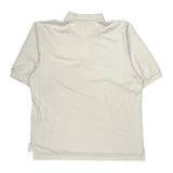 Nike Polo Shirt - XL White Cotton