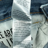 True Religion Denim Shorts - 32W UK 12 Blue Cotton