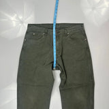 Dickies Carpenter Pants - 34W 29L Green Cotton