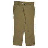 Carhartt Carpenter Pants - 34W 28L Khaki Cotton