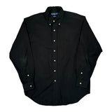 Blake Ralph Lauren Shirt - Medium Black Cotton