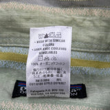 Patagonia Striped Shirt - 2XL Green Cotton