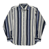 Polo By Ralph Lauren Striped Shirt - 2XL Blue Cotton