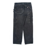 Dickies Double Knee Carpenter Pants - 32W 30L Gray Cotton