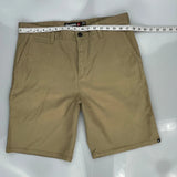 Quiksilver Chino Shorts - 34W 10L Khaki Cotton