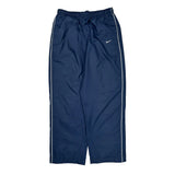 Nike Tracksuit - Large Blue Polyester