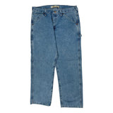 Lee Carpenter Jeans - 34W 30L Blue Cotton Blend