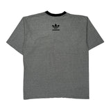 Adidas T-Shirt - XL Grey Cotton