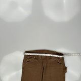 Dickies Carpenter Pants - 34W 32L Brown Cotton