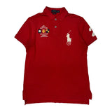 Yacht Club Big Pony Polo By Ralph Lauren Polo Shirt - Large Red Cotton