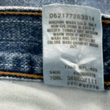 Levis Denim Shorts - 32W 10L Blue Cotton